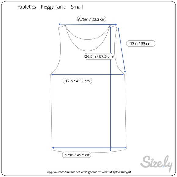 Fabletics Peggy Racer Tank, Sz Small - Picture 7 of 8